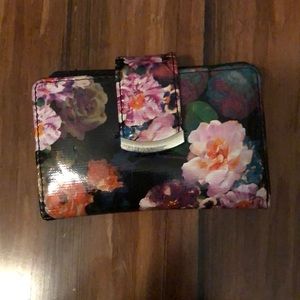 Floral wallet